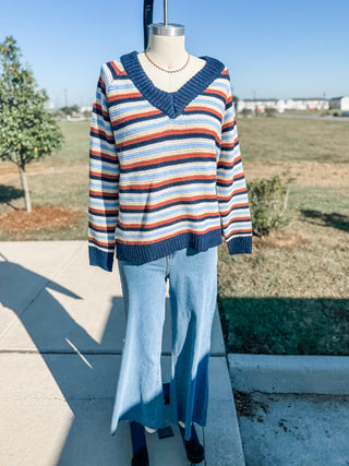 The Harper Striped Sweater