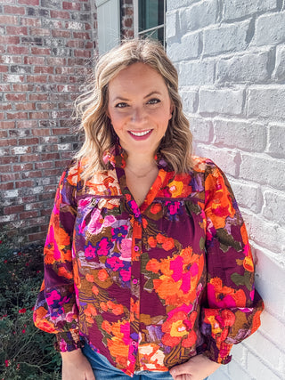 Autumn Bloom Blouse