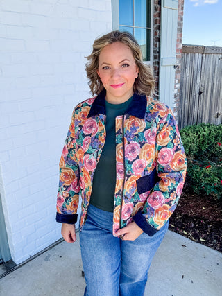 Garden Gala Jacquard Jacket