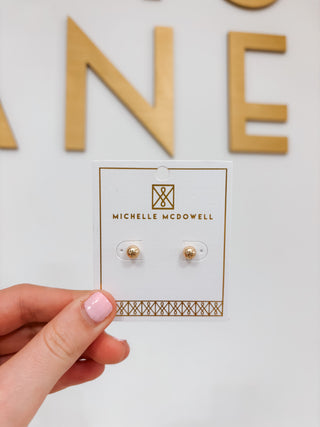 Grenada Shiny Gold Earrings