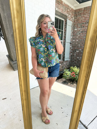 Field of Flowers Blouse