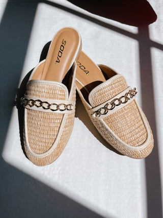 Basket Mule Slides