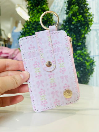 Floral Keychain Wallet
