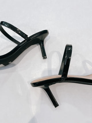 Open Toe Slip On Heel