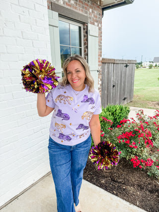 Fleur-de-Tiger Tee