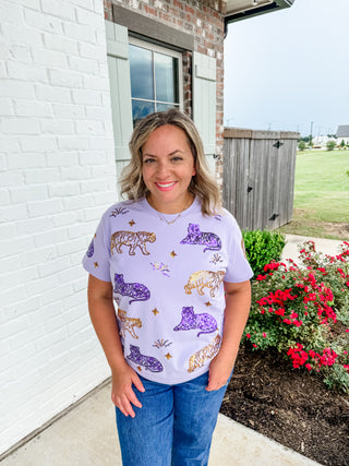 Fleur-de-Tiger Tee
