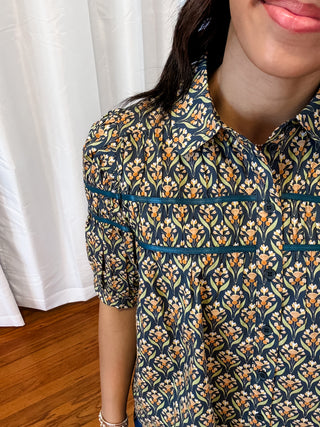 Olive Trellis Top