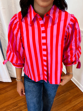 Palm Coast Stripe Blouse