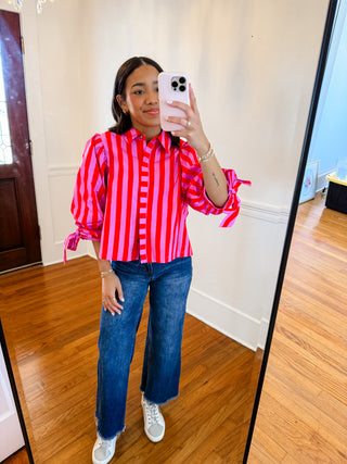 Palm Coast Stripe Blouse