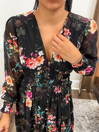 Bellamy Midnight Garden Maxi Dress