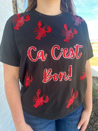 Ca Cest Bon Sparkle Tee