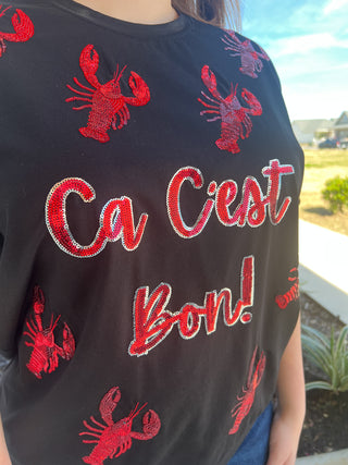 Ca Cest Bon Sparkle Tee