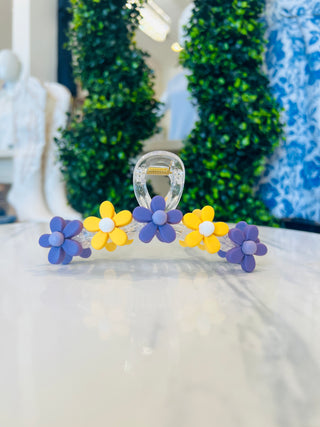 Flower Claw Clip
