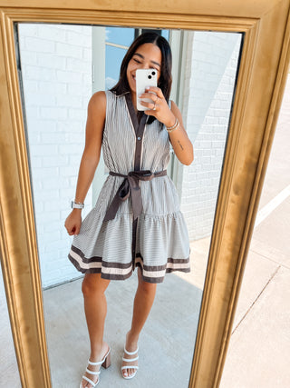 Mocha Mini Dress