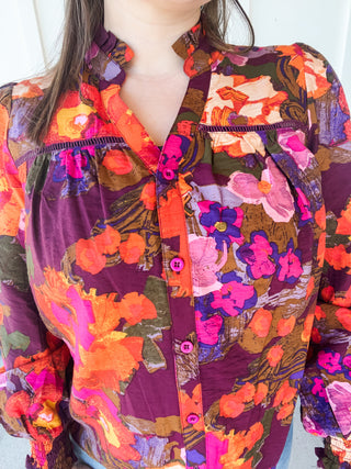 Autumn Bloom Blouse