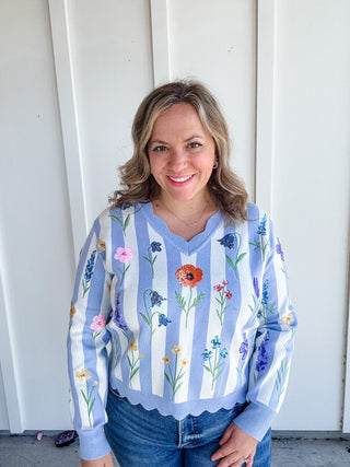 Wildflower Meadow Sweater