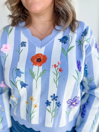 Wildflower Meadow Sweater