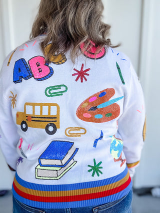 Happy Classroom Cardigan
