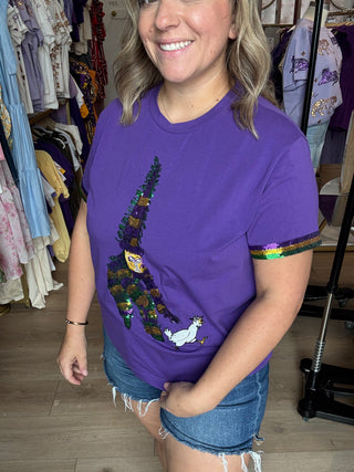 Swamp Style & Sequins Tee