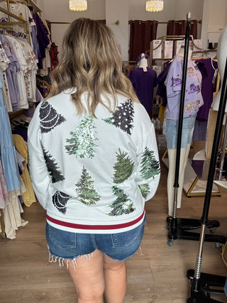 Tinsel Trees & Cheer Sweatshirt