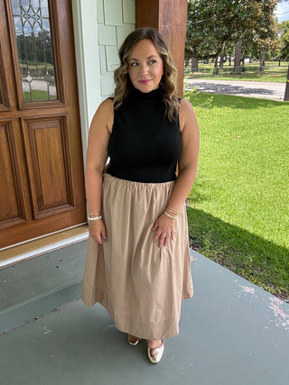 Sloane Turtleneck Midi Dress