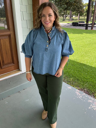 Everly Cropped Wide-Leg Jeans