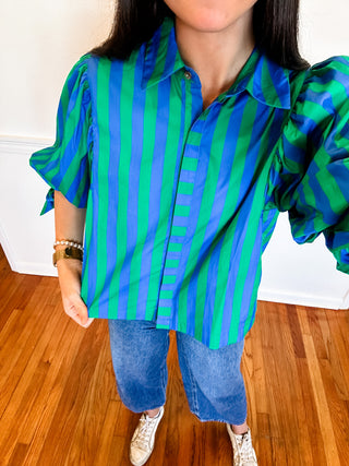 Palm Coast Stripe Blouse