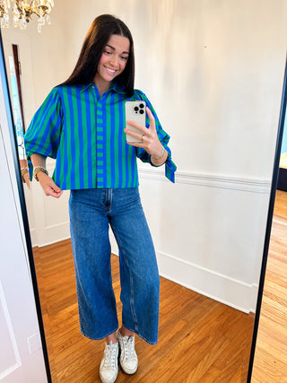 Palm Coast Stripe Blouse