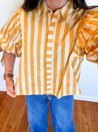 Palm Coast Stripe Blouse