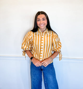 Palm Coast Stripe Blouse