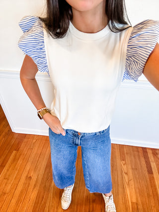 Harbor Ruffle Knit