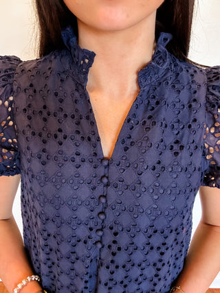 Southern Charm Eyelet Midi