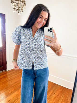 Sunday Stroll Floral Top