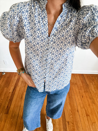 Sunday Stroll Floral Top