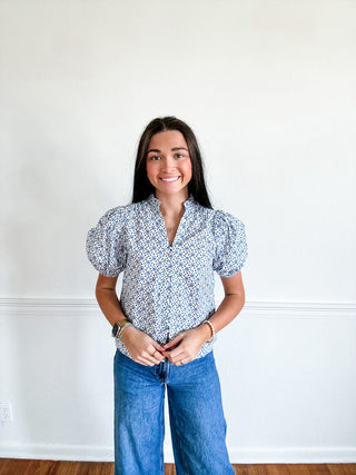 Sunday Stroll Floral Top