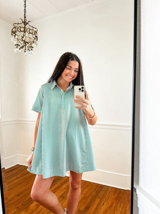 Seabrook Stripe Shift Dress