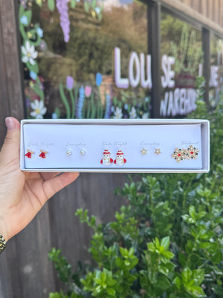Mistletoe Moments Earring Set
