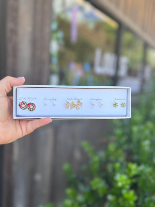 Christmas Countdown Earring Gift Set