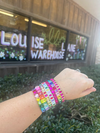 The Prism Pop Gem Bracelet Stack
