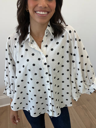 Polka Pop Blouse