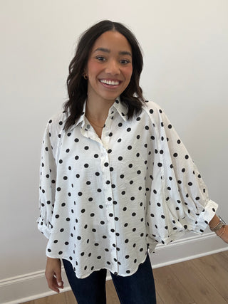 Polka Pop Blouse