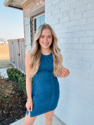 The Perfect Denim Dress
