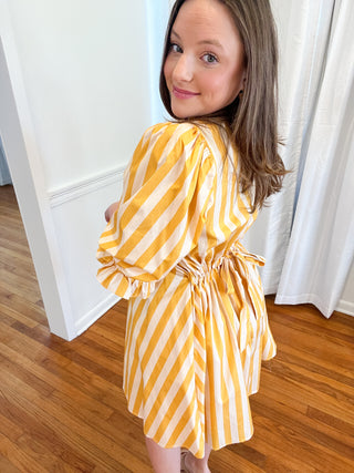 On The Hour Stripe Dress