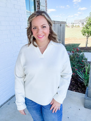 The Cozy Collared Pullover
