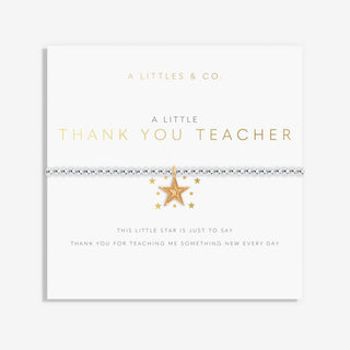 A Little Thank You Teacher Bracelet