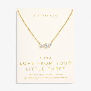 A LITTLE love from your little three