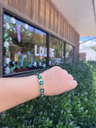 Flower Power Gold Bracelet