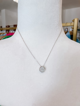 Crystal Circle Necklace