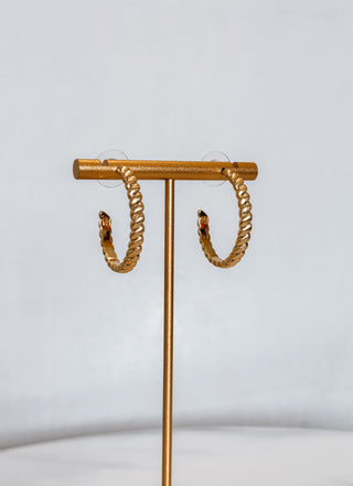 Addison Gold Medium Earrings