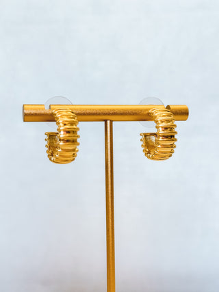 Adeline Gold Small Earrings